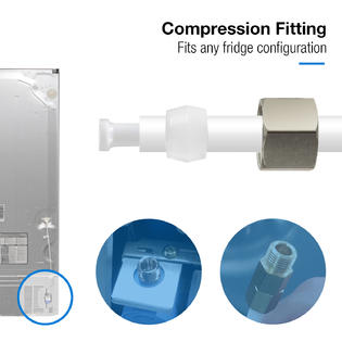 hooking up ro system to fridge