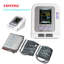Contec FDA Approved Fully Automatic Upper Arm Blood Pressure Monitor 3 mode 3 cuffs Electronic Sphygmomanometer