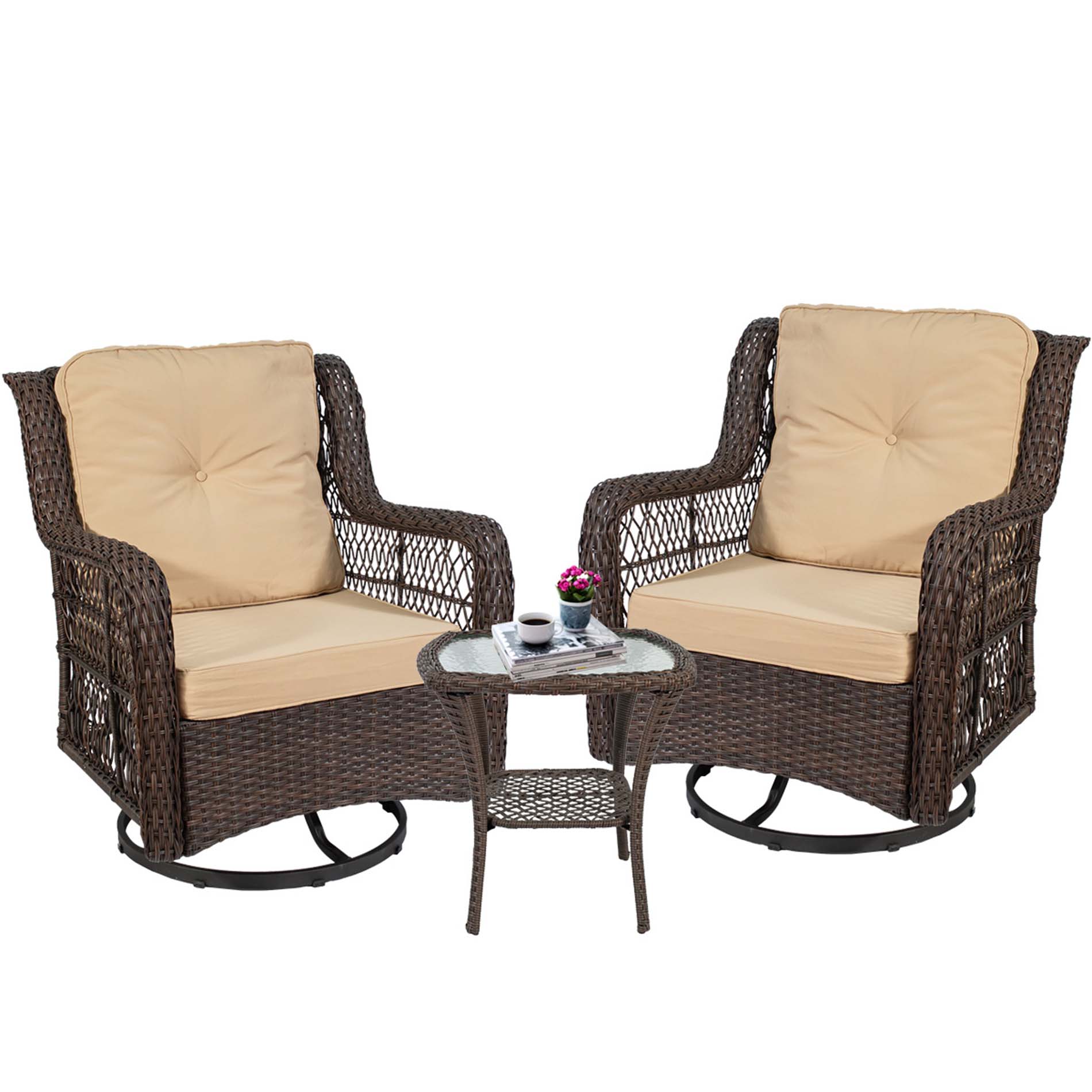 patio furniture 2 chairs and table