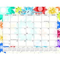 Pelican-Industrial 2021 Monthly Magnetic/Desk Calendar - 12 Months Desktop/Wall Calendar/Planner - (Edition #01)