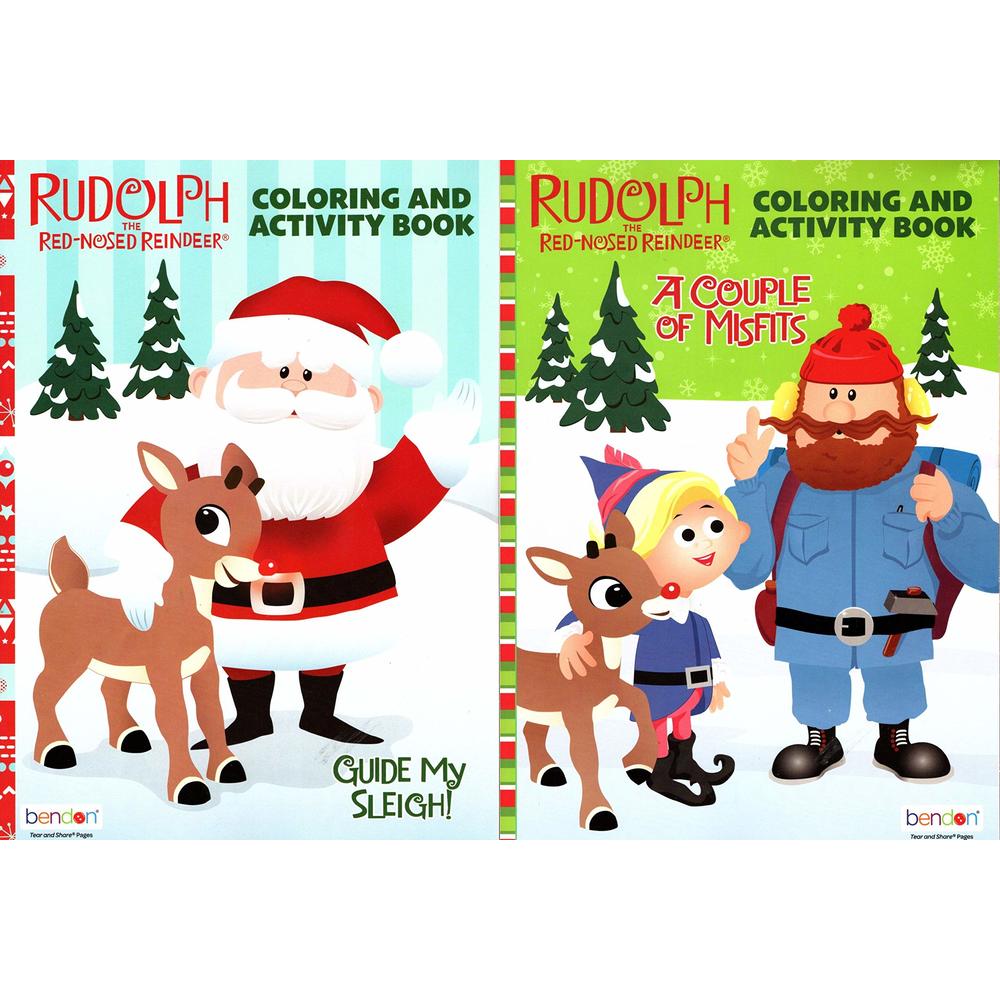 Bendon Rudolph - Christmas Edition Holiday - Coloring & Activity Book ...