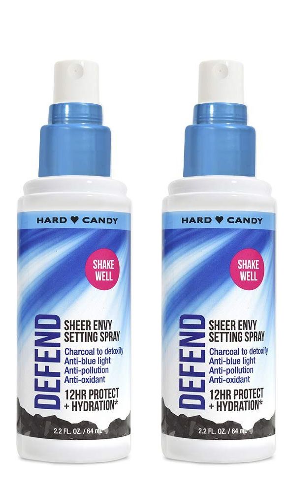 Hard Candy Sheer Envy Setting Spray Defend 2 2 Fl Oz Set Of 2 Pack
