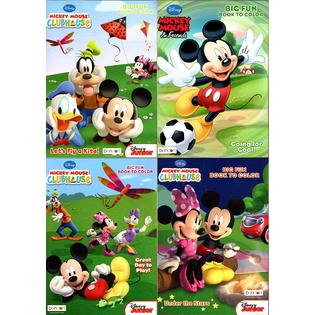 Disney Mickey Mouse Clubhouse - Big Fun Book to Color - (Set ...