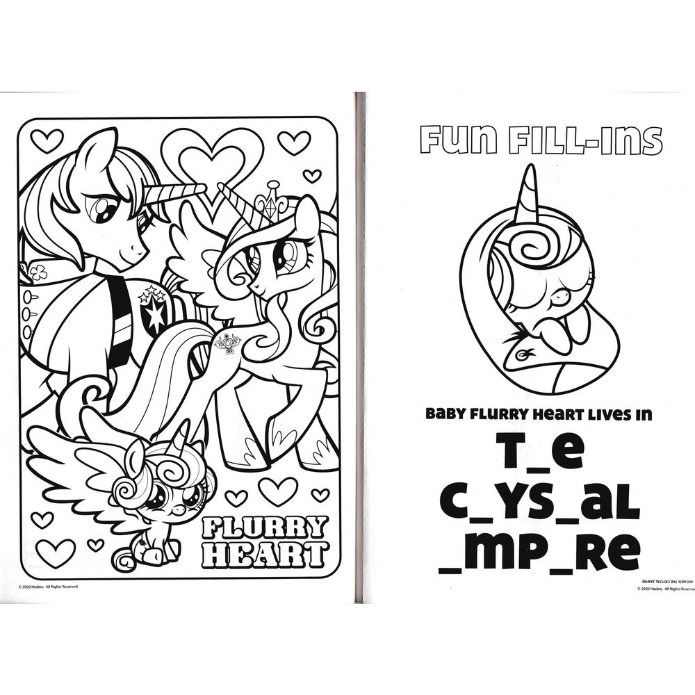 Bendon My Little Pony - Smile Every pony! - Jumbo Coloring & Activity Books + Award Stickers and Charts