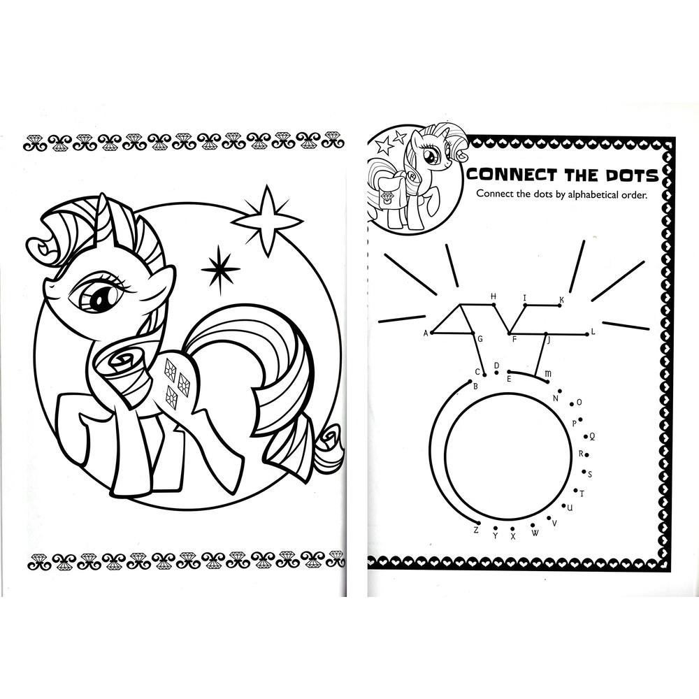 Hasbro My Little Pony - Coloring & Activity Book - Includes Stickers