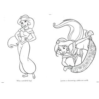 Disney Princess - Jumbo Coloring & Activity Book (Set of 2 Books)