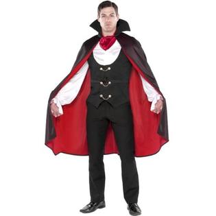 barril Litoral Necesario Amscan Vampire Costume True Vamp Black Halloween Party Size Adult Plus Men