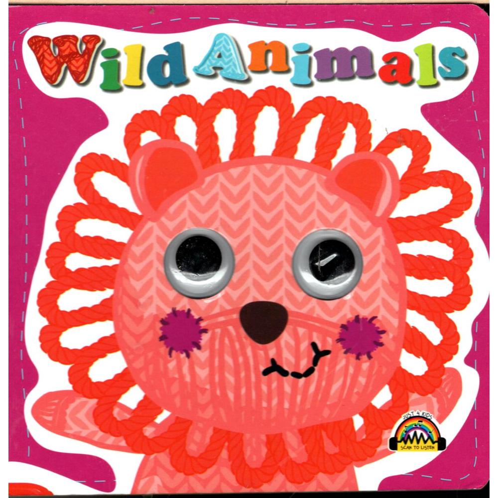 Susan Crow Wiggly Eyes - Farm Animals, Wild Animals, Dinosaurs, Forest Animals - Children's Board Book