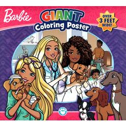 Imagine Barbie - Giant Coloring Poster - over 3 Feet Wide