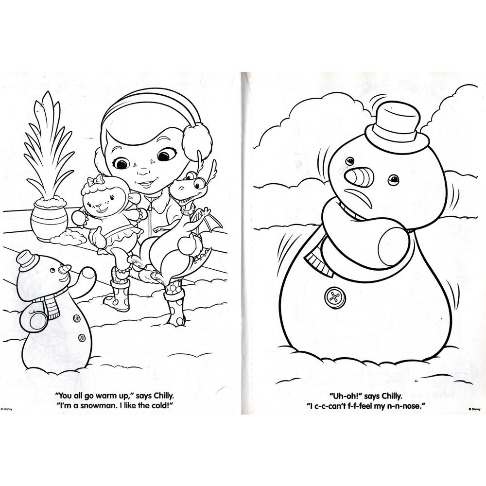 Disney Doc. McStuffins - You have a Holidayinit! - Christmas Edition Holiday - Coloring & Activity Book Includes Sticker