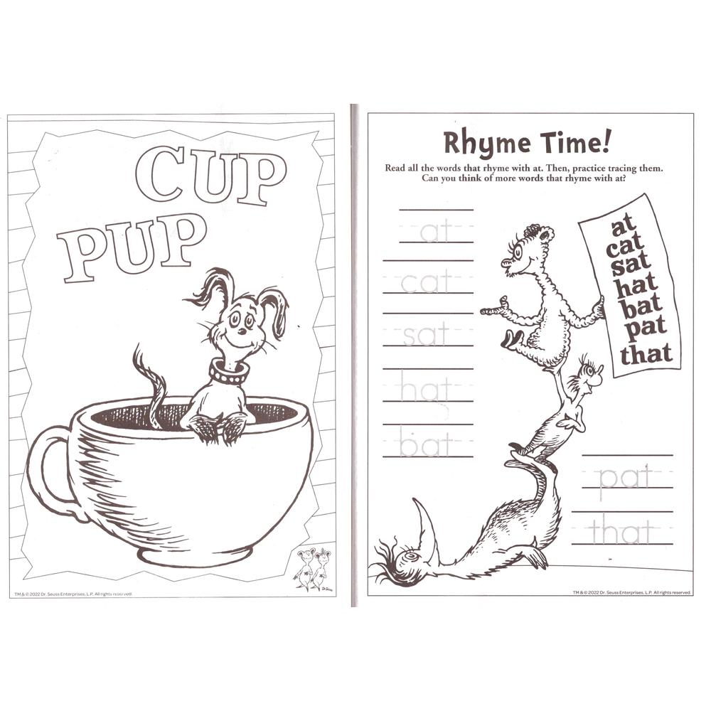 Dr.Seuss Enterprises Dr.Seuss - Jumbo Coloring and Activity Book 80 Pages + Award Stickers and ...