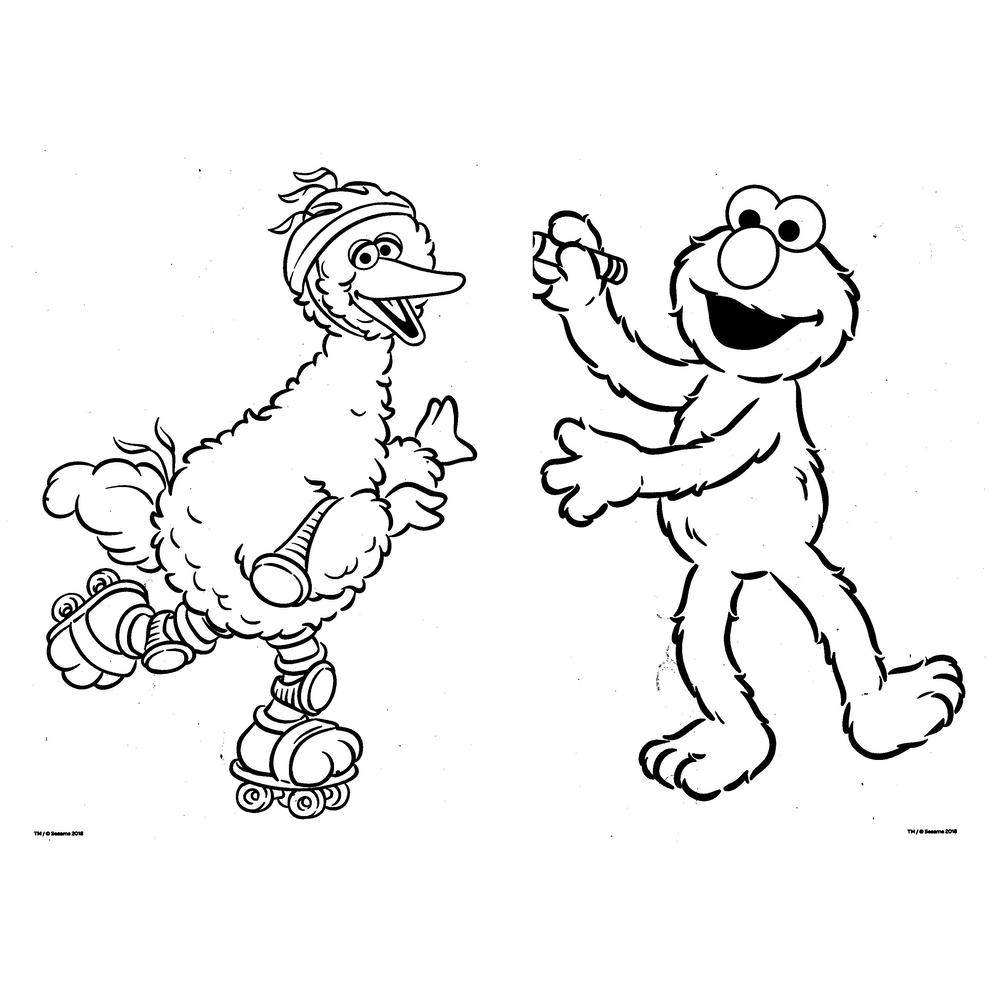 Sesame Street 123 Play With Me! Jumbo Coloring & Activity Book