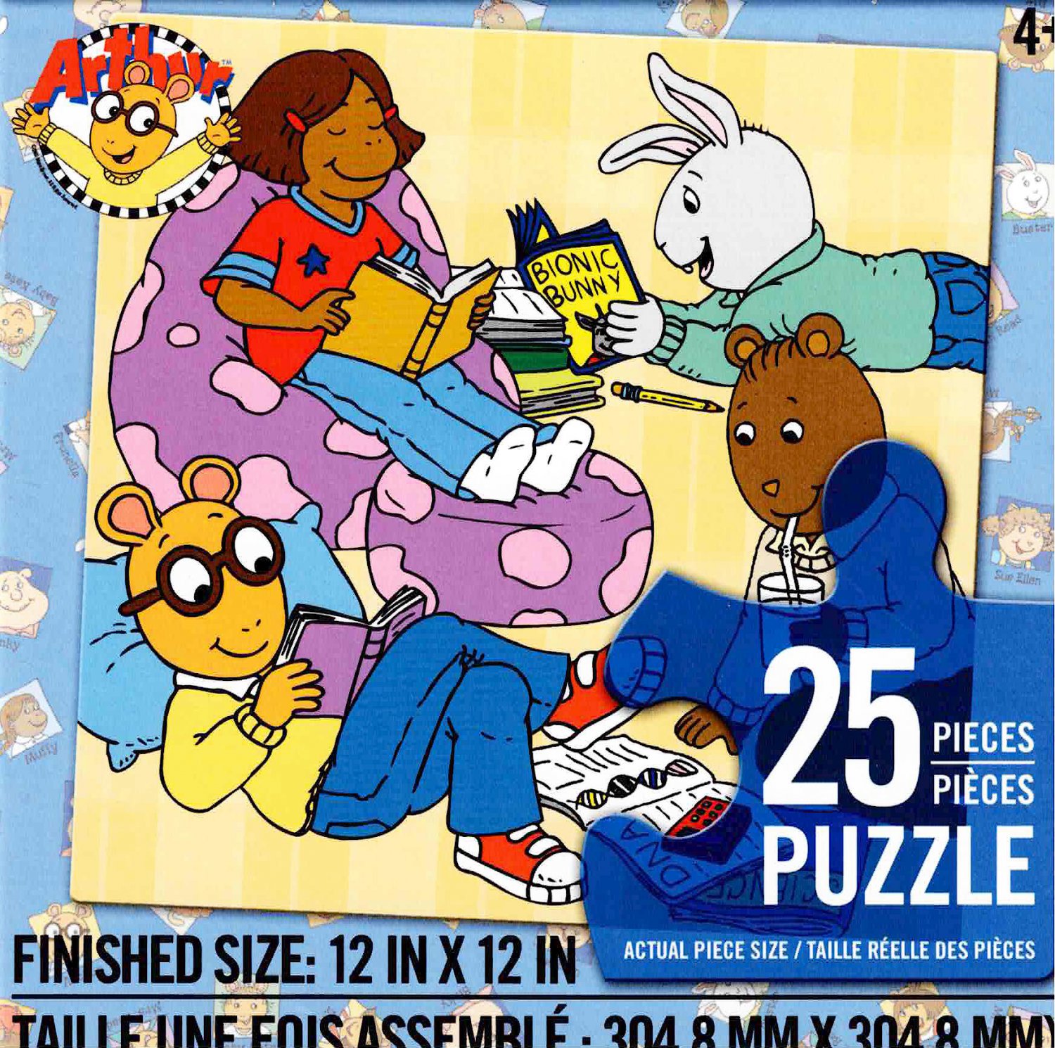 PBS Kids Arthur 25 Pieces Jigsaw Puzzle v1