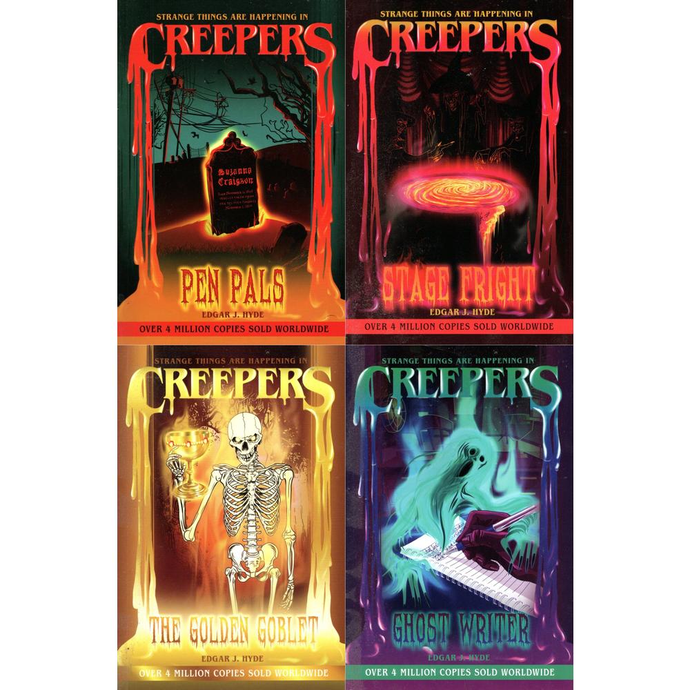 Flowerpot Press Strange Things Are Happening in Creepers Paperback Book (Set of 4 Books)