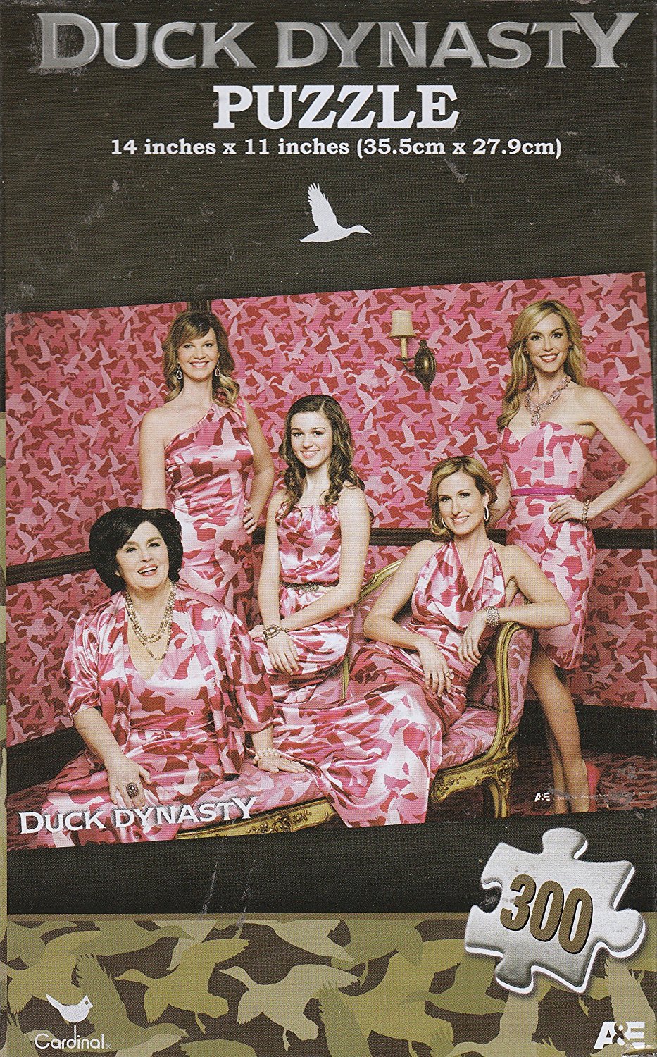 Cardinal Supplies Duck Dynasty Pink 300 Piece Puzzle