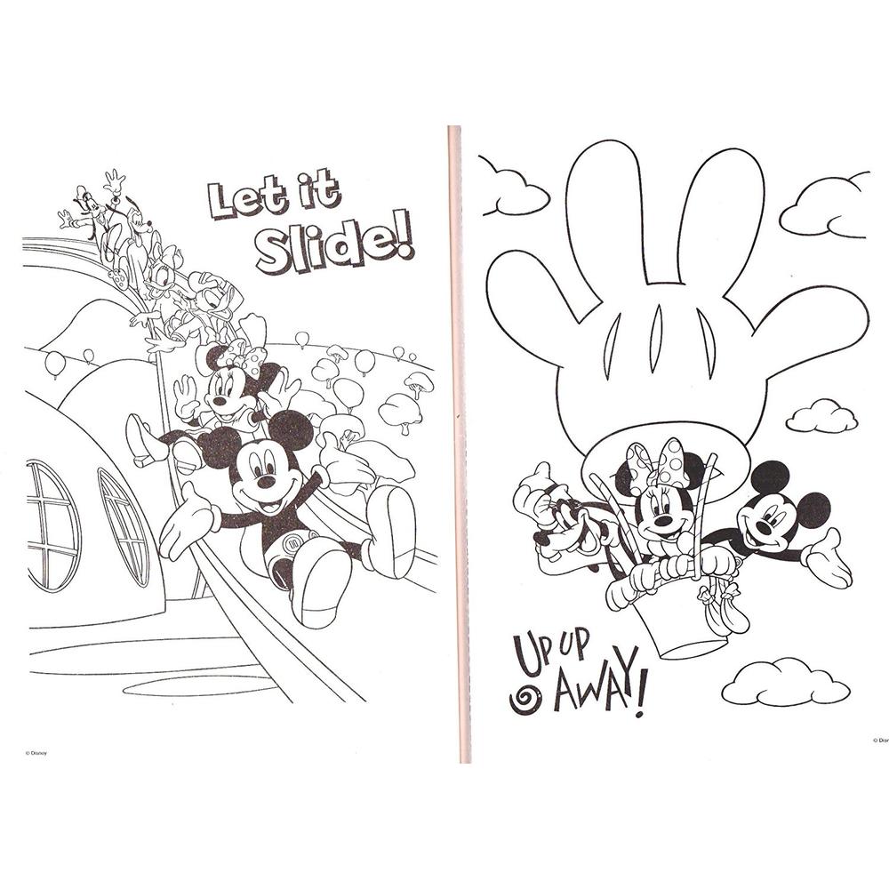 Coloring Book Mickey Mouse Clubhouse Big Fun Book to Color ~ Let's Fly