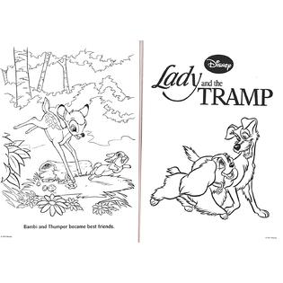 Coloring Activity Book Disney Animal Friends Big Fun Book to ...