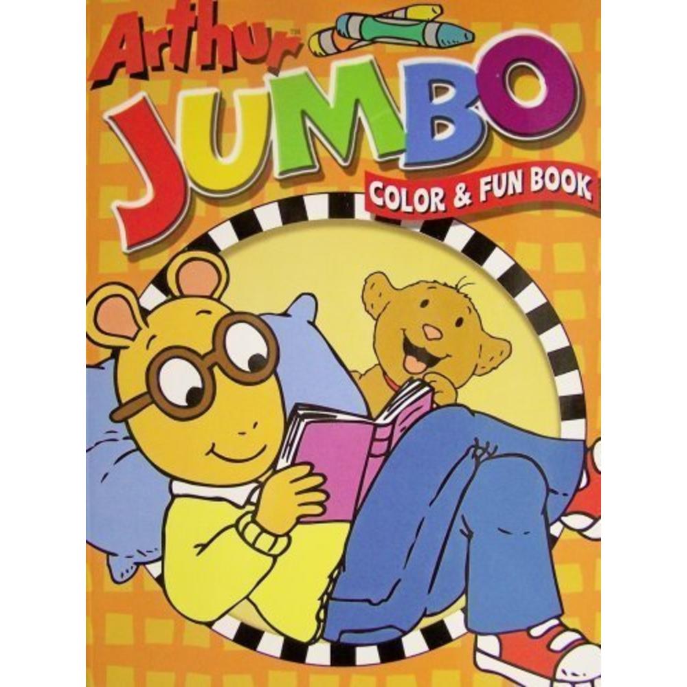 Mark Brown Arthur Jumbo Color & Fun Book (Assorted Coverart)