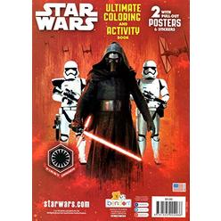 Disney Set of 2 Star Wars Ultimate Coloring and Activity Books 64 Pages