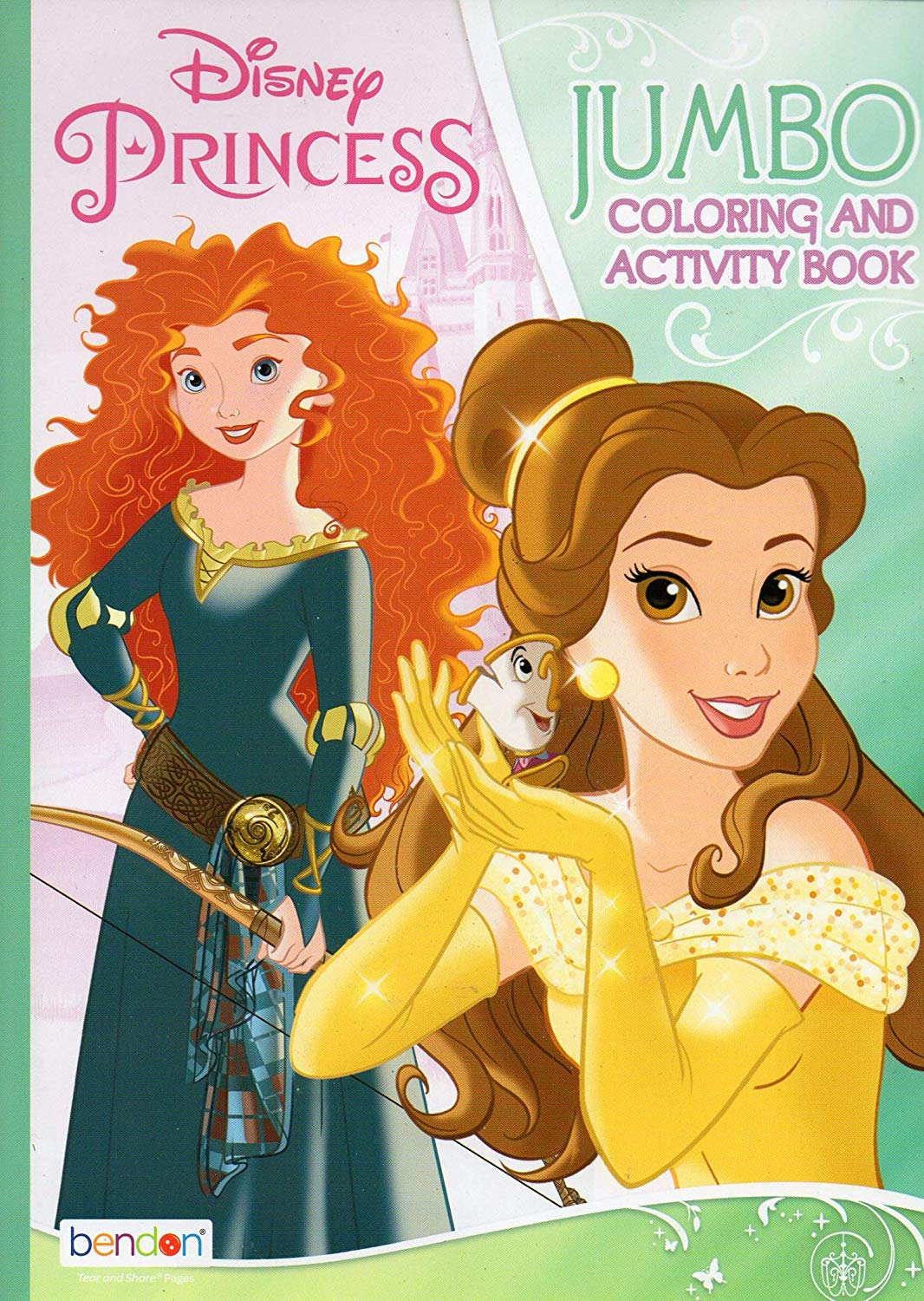 Disney Princess - Jumbo Coloring & Activity Book - v4