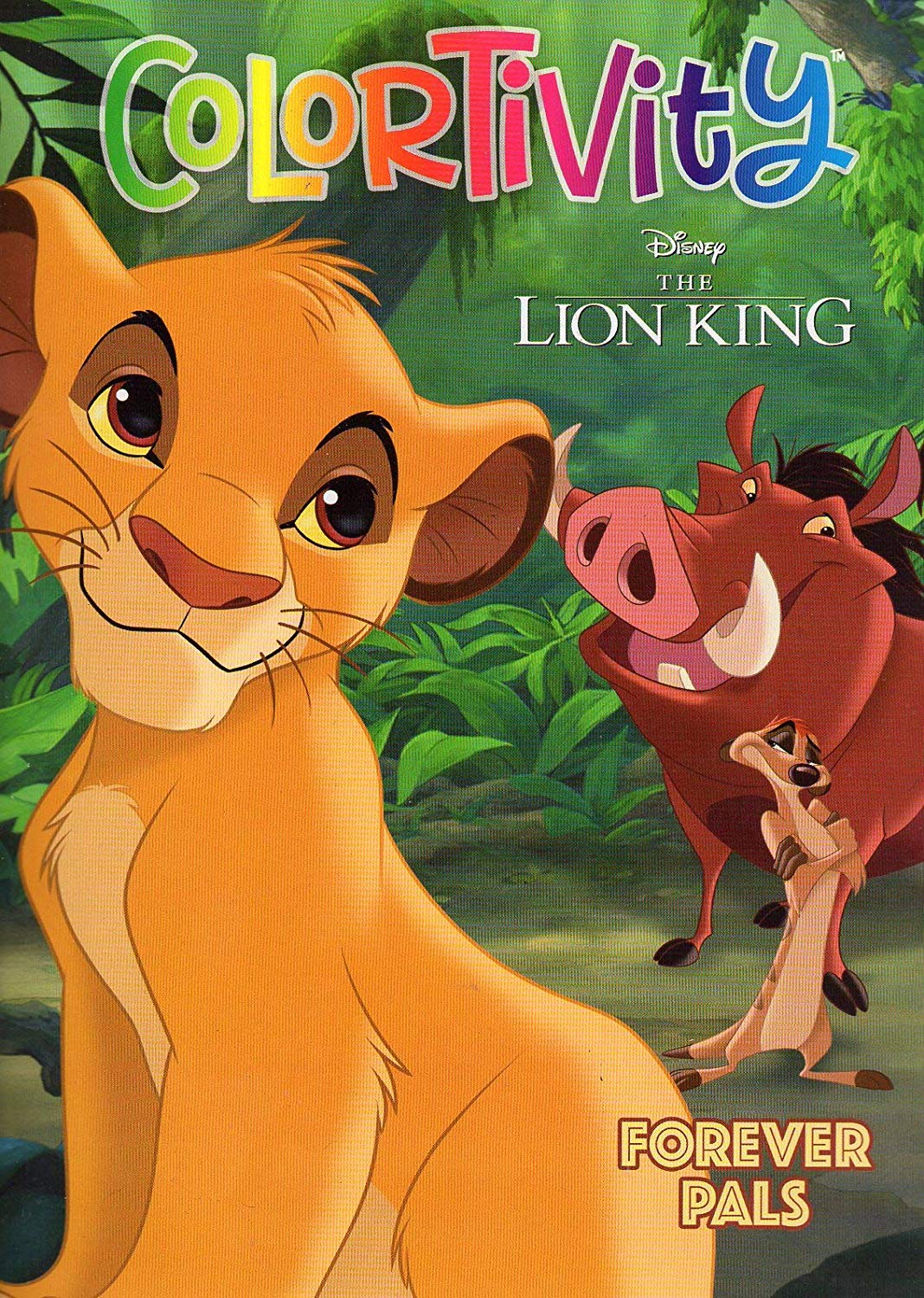 Colortivity Disney The Lion King - Forever Pals Coloring ...