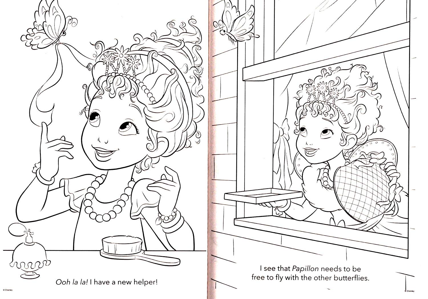 fancy nancy activity table