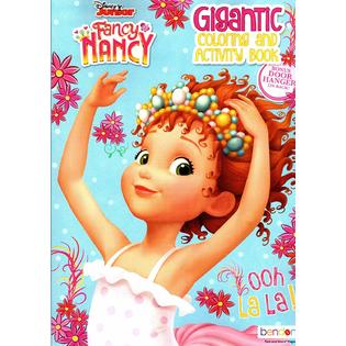 disney junior  fancy nancy  gigantic coloring  activity