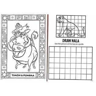 Disney - The Lion King - Gigantic Coloring & Activity Book - 200 Pages
