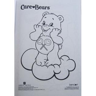 Coloring Books Care Bears Fuzzy Friends Coloring And Activity Book 80 Pages