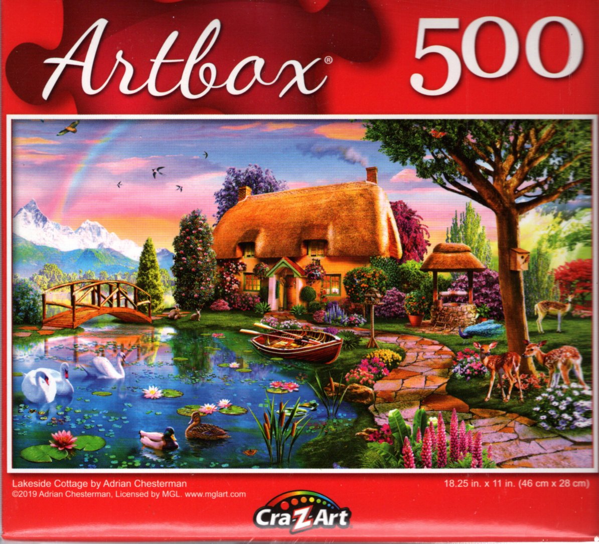 Art Box Jigsaw Puzzles Number Of Pieces Up To 500 Sears