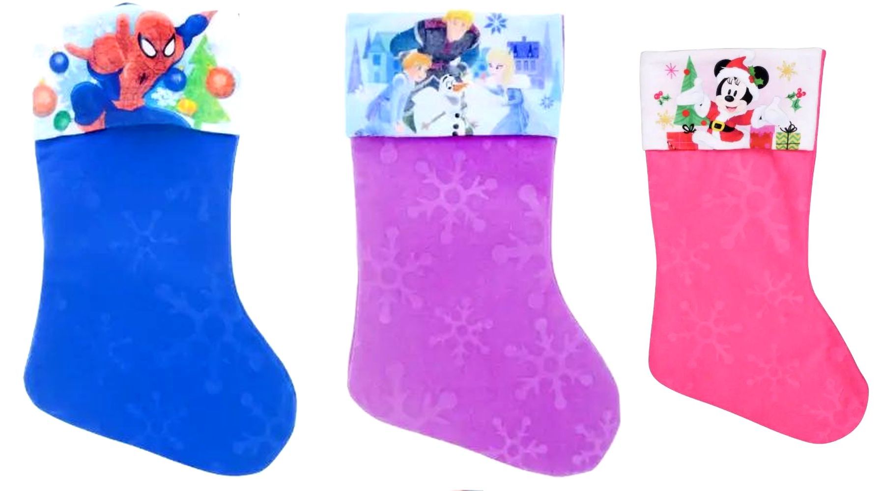 Disney Minnie Mouse 3d Plush 22 Inch Christmas Stocking