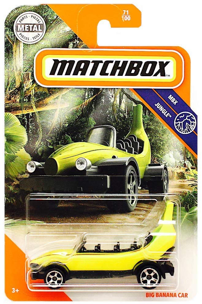 matchbox banana car