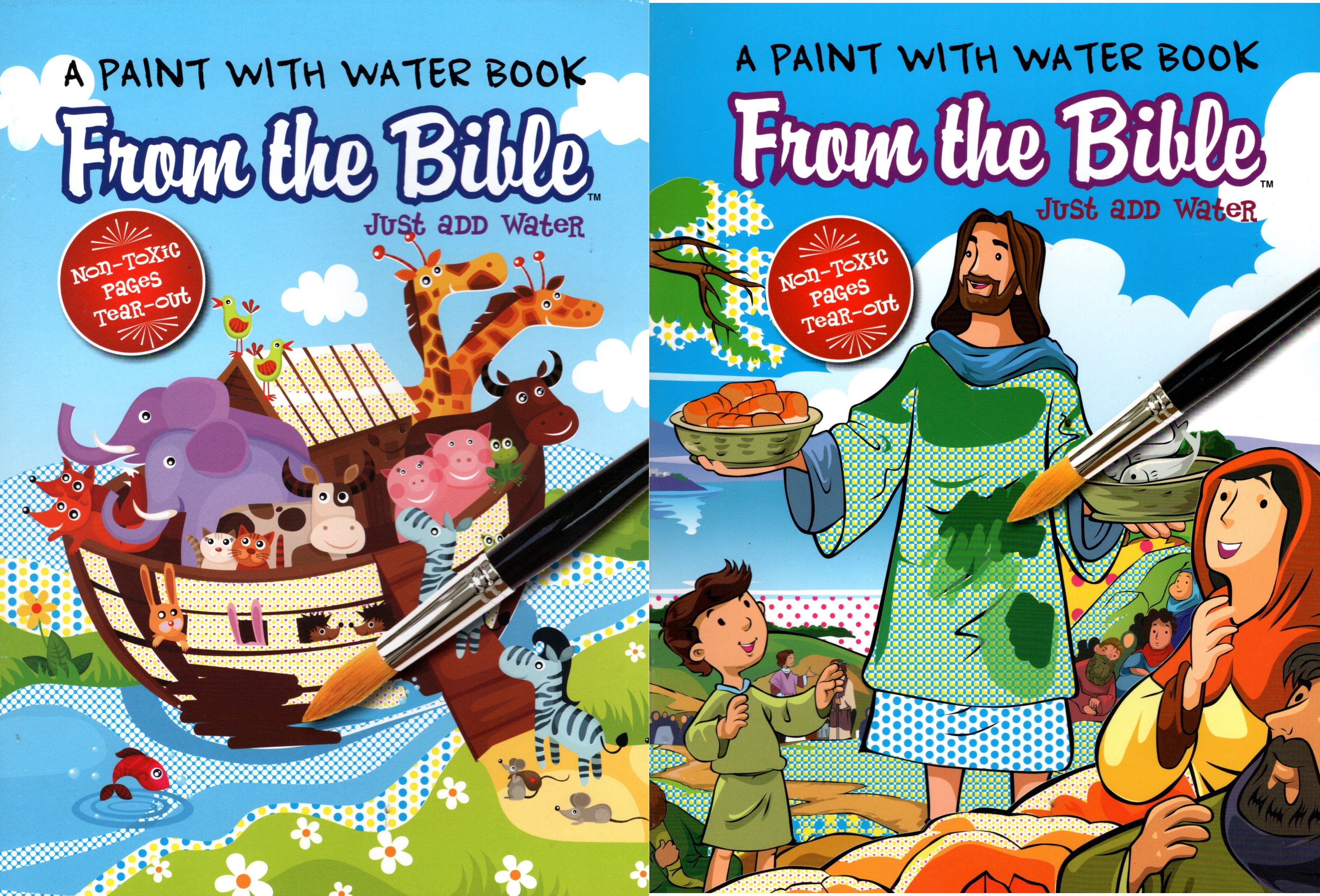 Download Kappa A Paint With Water Book From The Bible Just Add Water Set Of 2 Coloring Books