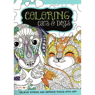 Download Bendon Cats & Dogs, Mandalas, Birds - Coloring Books for Adults - (Set of 3 Books)