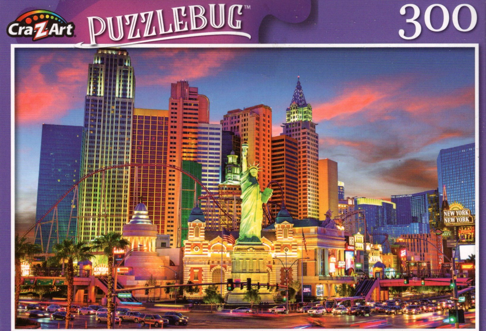 Puzzlebug Las Vegas The Strip, New York Hotel and Casino 300 Pieces
