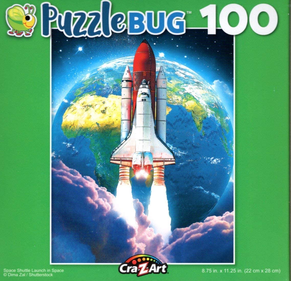 brand new & sealed Details about   100 PIECE PUZZLEBUG JIGSAW PUZZLE ! SPACE SHUTTLE LAUNCH