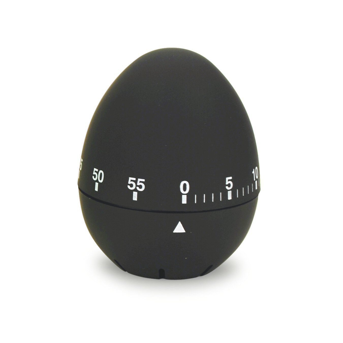 Fresco Soft Touch Egg 60 Minute Kitchen Timer - Black