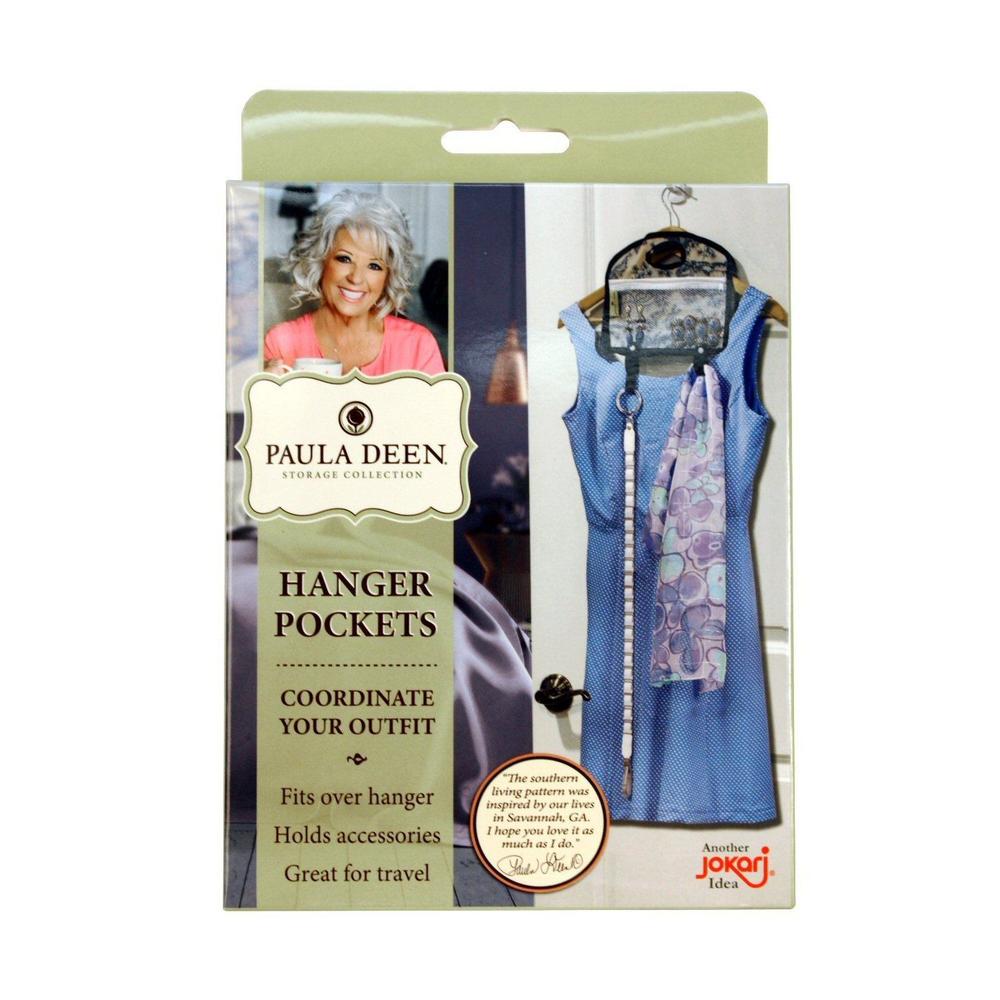 Jokari Paula Dean Everyday Hanger Pockets Clothing Accessory Organizer By Jokari