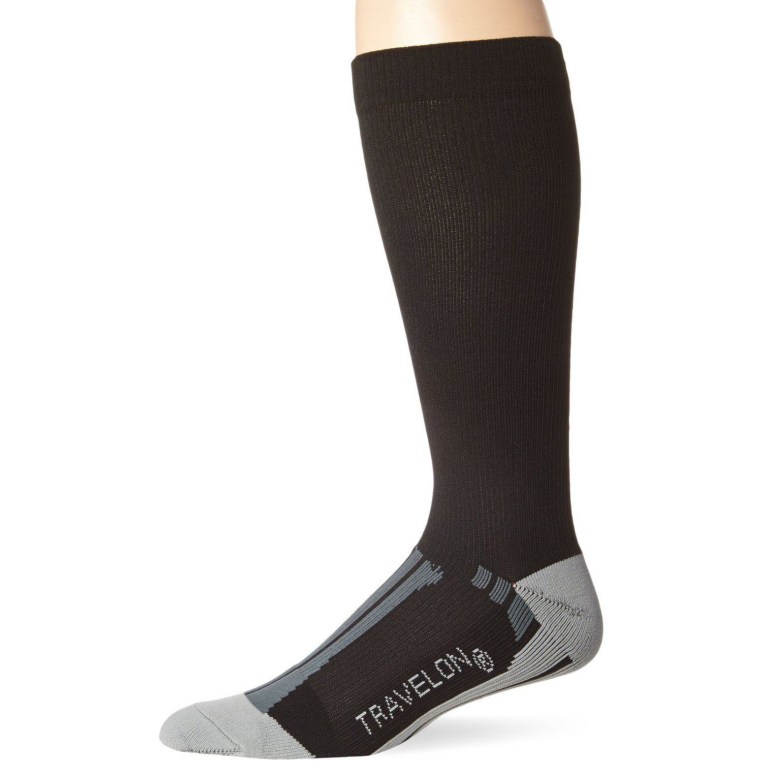 Travelon Black Unisex Compression Travel & Sport Socks Medium