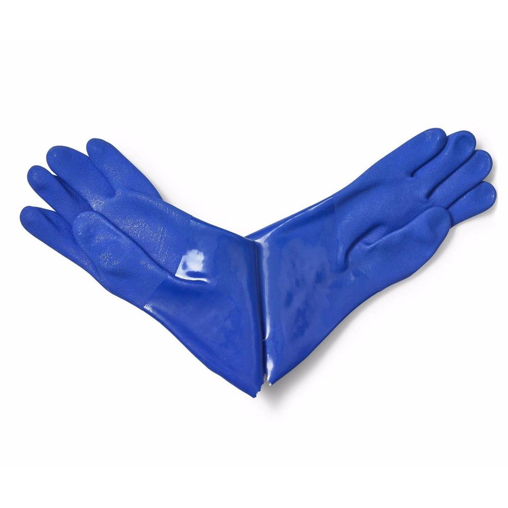 Star Kitchen & Home True Blues Ultimate Vinyl Household Gloves - Blue (Large)