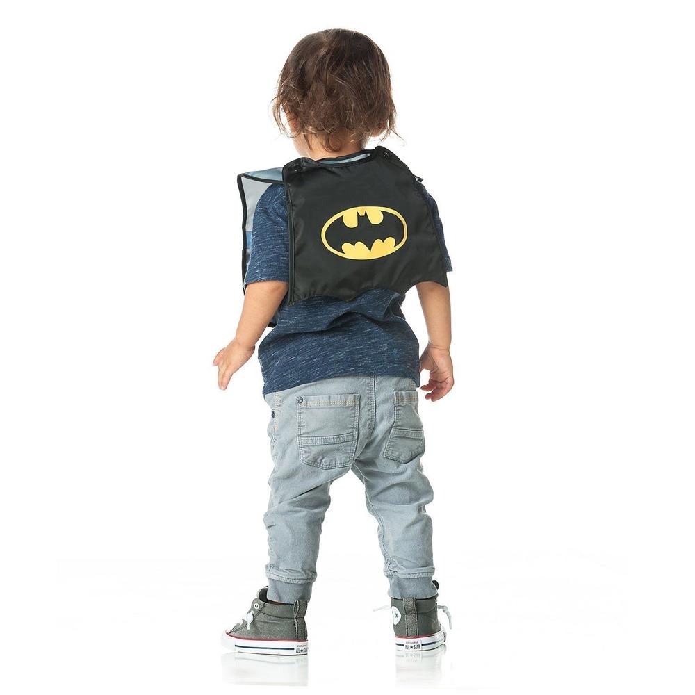 Bumkins DC Comics Batman SuperBib with Cape (6-24 Months) Baby Bib