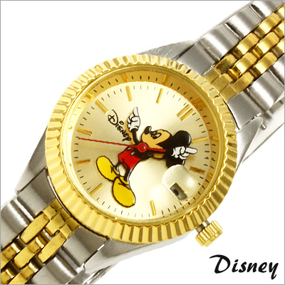 Disney Mickey Mouse #MCK340  A Classic Style In Two Tone 29MM  Women's Watch