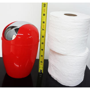 EVIDECO 6507165 Bathroom Mini Waste Basket for Bathroom or ...