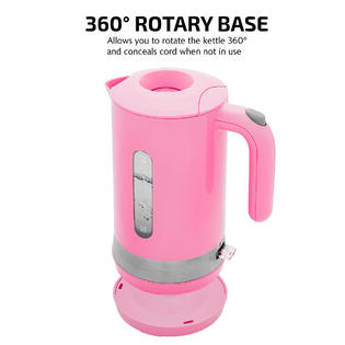 Pink Electric Tea Kettle/Coffee Pot/Water Boiler