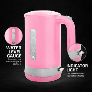 Ovente Electric Hot Water Kettle, 1.8 L - Pink