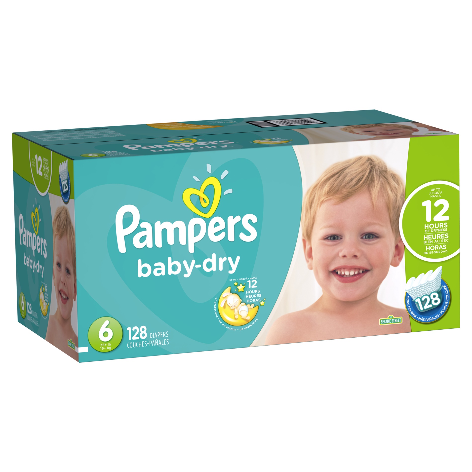 pampers baby dry 6