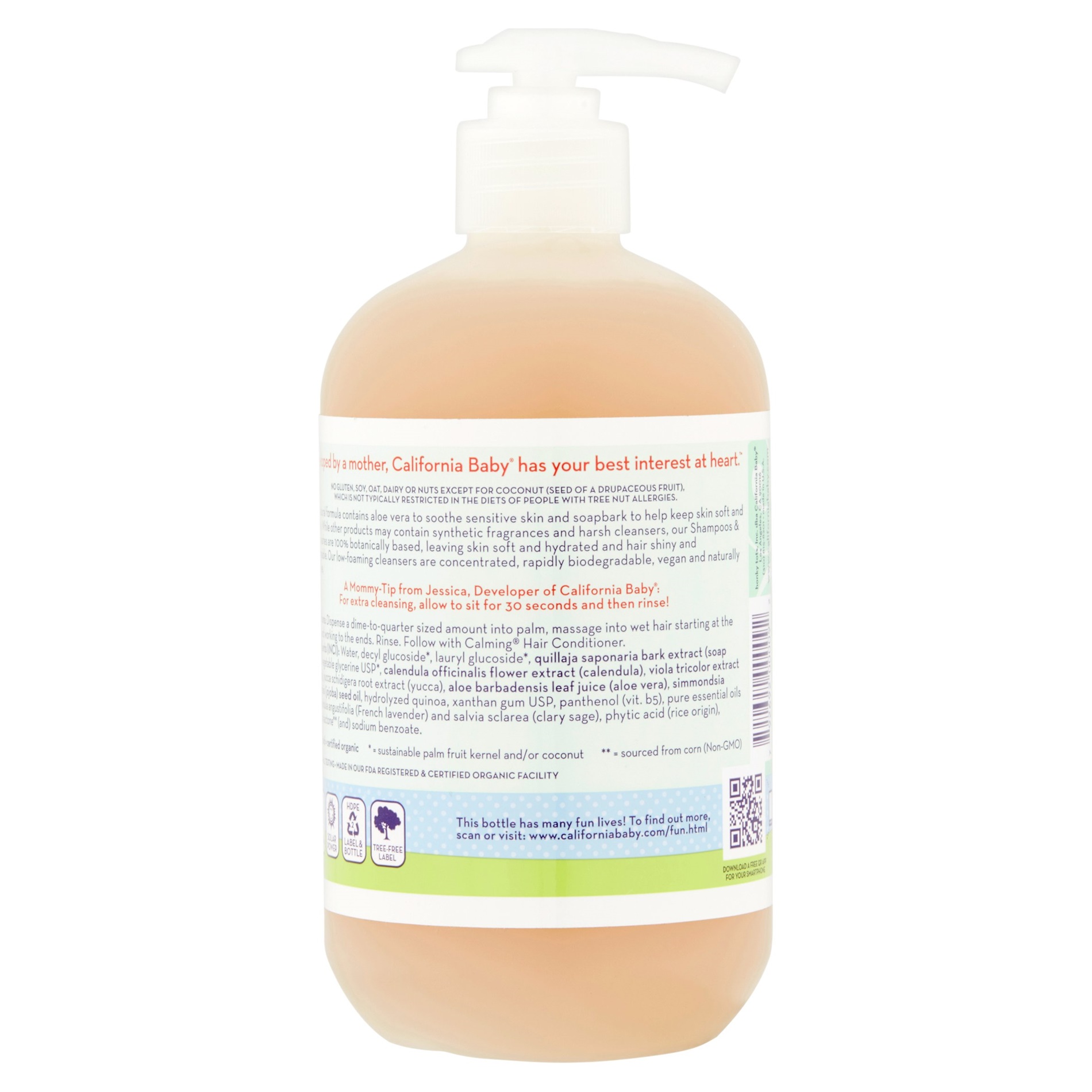 california baby shampoo