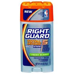 Right Guard Xtreme Defense 5 Anti-Perspirant & Deodorant, Fresh Blast 2.60 oz