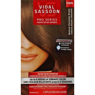 Vidal Sassoon Pro Series Hair Color 5WN Medium Chocolate Brown