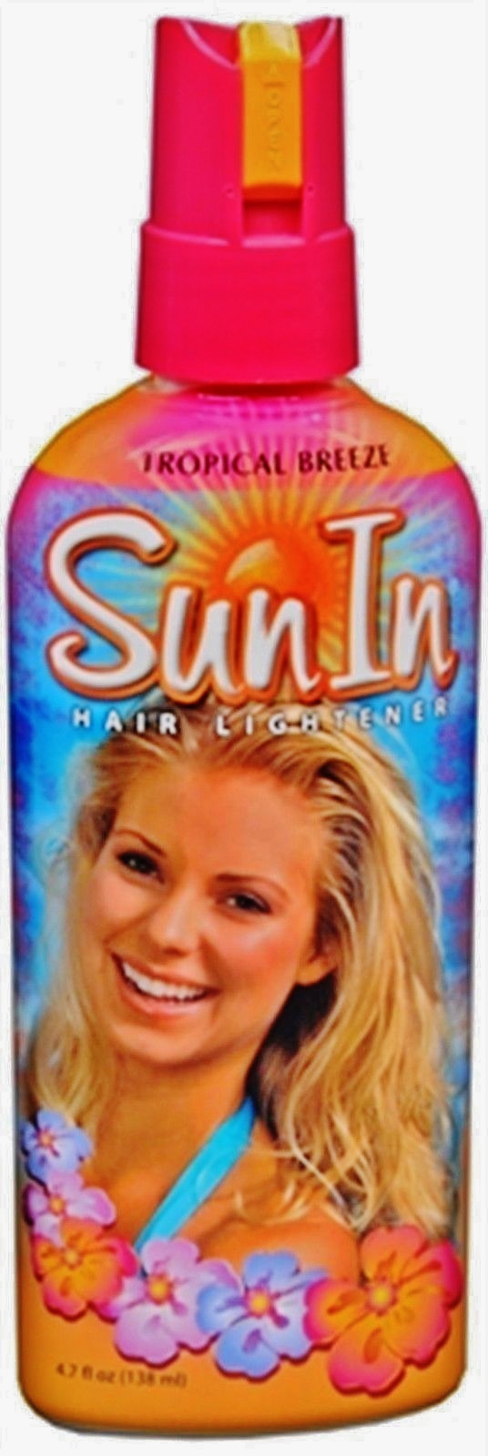 Sun-In Hair Lightener Spray, Tropical Breeze 4.7 oz